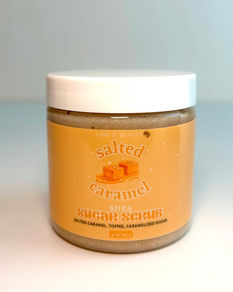 "Salted Caramel” Shea Sugar Scrub