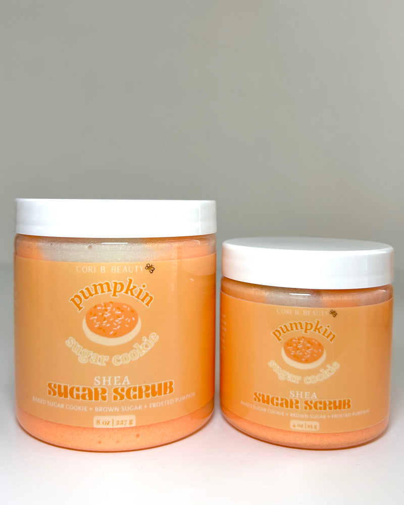 "Pumpkin Sugar Cookie” Shea Sugar Scrub